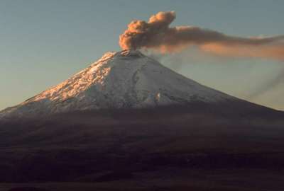 El proceso eruptivo del volc&aacute;n Cotopaxi actualmente es de baja magnitud