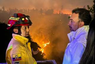 Pabel Mu&ntilde;oz: Manejamos la hip&oacute;tesis de que los incendios fueron provocados