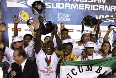 Liga, el equipo m&aacute;s goleador de la Copa Sudamericana