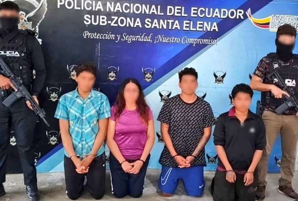 V&iacute;ctima de secuestro fue liberada en Santa Elena; cinco presuntos implicados fueron detenidos