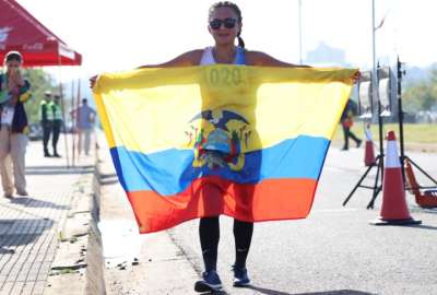 Glenda Morej&oacute;n se llev&oacute; la medalla de oro en los Juegos Suramericanos