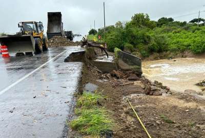Lluvias provocaron afectaciones a m&aacute;s de 1.000 personas en Santa Elena