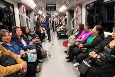 Durante el fin de semana se movilizaron m&aacute;s de 250.000 personas en el Metro de Quito.