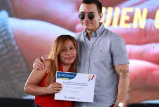 Dur&aacute;n: Presidente Daniel Noboa reconoci&oacute; a cuidadores de personas vulnerables del pa&iacute;s