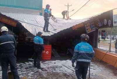 El Municipio de Quito report&oacute; da&ntilde;os en viviendas y negocios, tras las lluvias del martes 2 de agosto. 