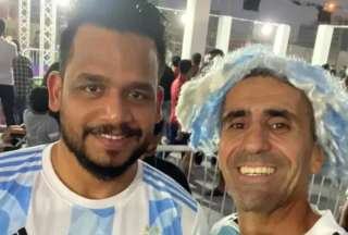 Dos hinchas argentinos detenidos en Qatar