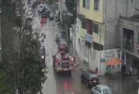 Guayllabamba sufre los estragos de la época invernal
