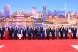 El presidente de China, Xi Jinping, lanzó la Iniciativa para la Gobernanza Global durante la cumbre en Shanghai. 