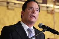 El comunicado ya fue firmado por el nuevo ministro de Gobierno, Henry Cucalón.