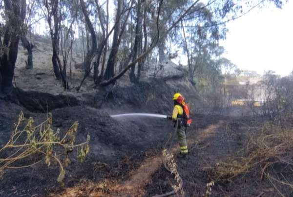 El ECU 911 report&oacute; incendios en seis sectores de la capital. 