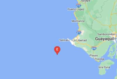 El IGE report&oacute; un nuevo sismo frente a las costas de Ecuador.