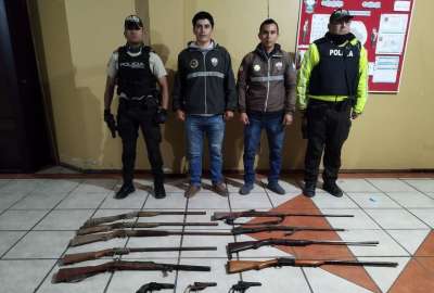 Polic&iacute;a Nacional allan&oacute; una casa en donde se vend&iacute;an y fabricaban armas