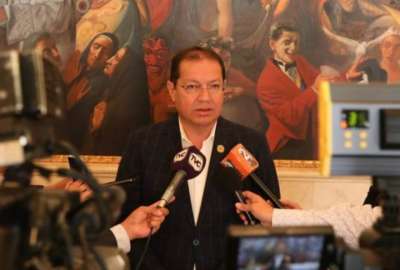 El ministro de Gobierno se reuni&oacute; con el alcalde de Quito.