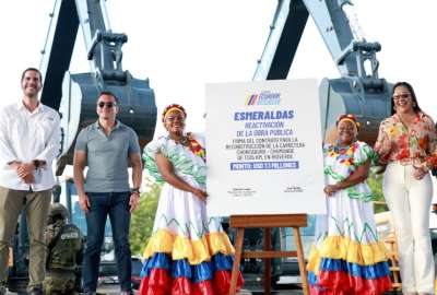 El presidente estuvo en Esmeraldas este mi&eacute;rcoles