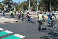 El ciclpaseo en Quito se interrumpir&aacute; en una tramo por dos horas.
