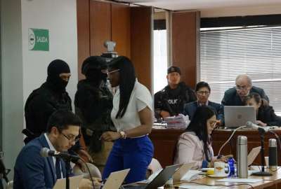 La fiscal Diana Salazar lider&oacute; el interrogatorio a Mayra S. 