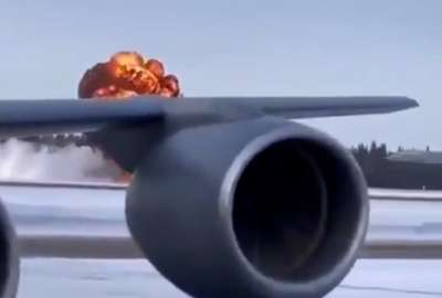 El video muestra la ca&iacute;da del avi&oacute;n