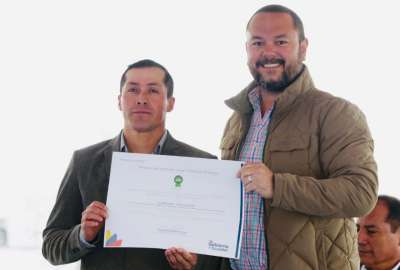 Comuna Teligote recibe reconocimiento por implementar proyecto de buenas pr&aacute;cticas ambientales