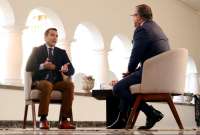 El presidente Daniel Noboa habló de la relación con Rusia y Venezuela.