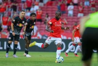 Enner Valencia anot&oacute; un gol para el Inter, pero sali&oacute; lesionado despu&eacute;s