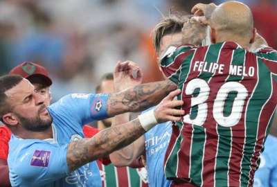 Felipe Melo protagoniz&oacute; un problema tras la final del Mundial de Clubes
