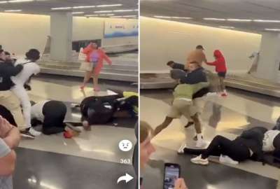 Pelea grupal termin&oacute; con dos arrestados en aeropuerto de Chicago