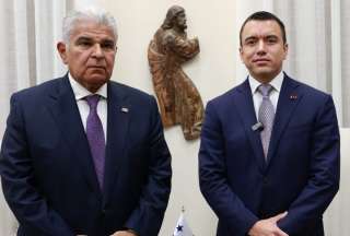 Presidente Noboa se reuni&oacute; con mandatario de Panam&aacute; para fortalecer la cooperaci&oacute;n bilateral