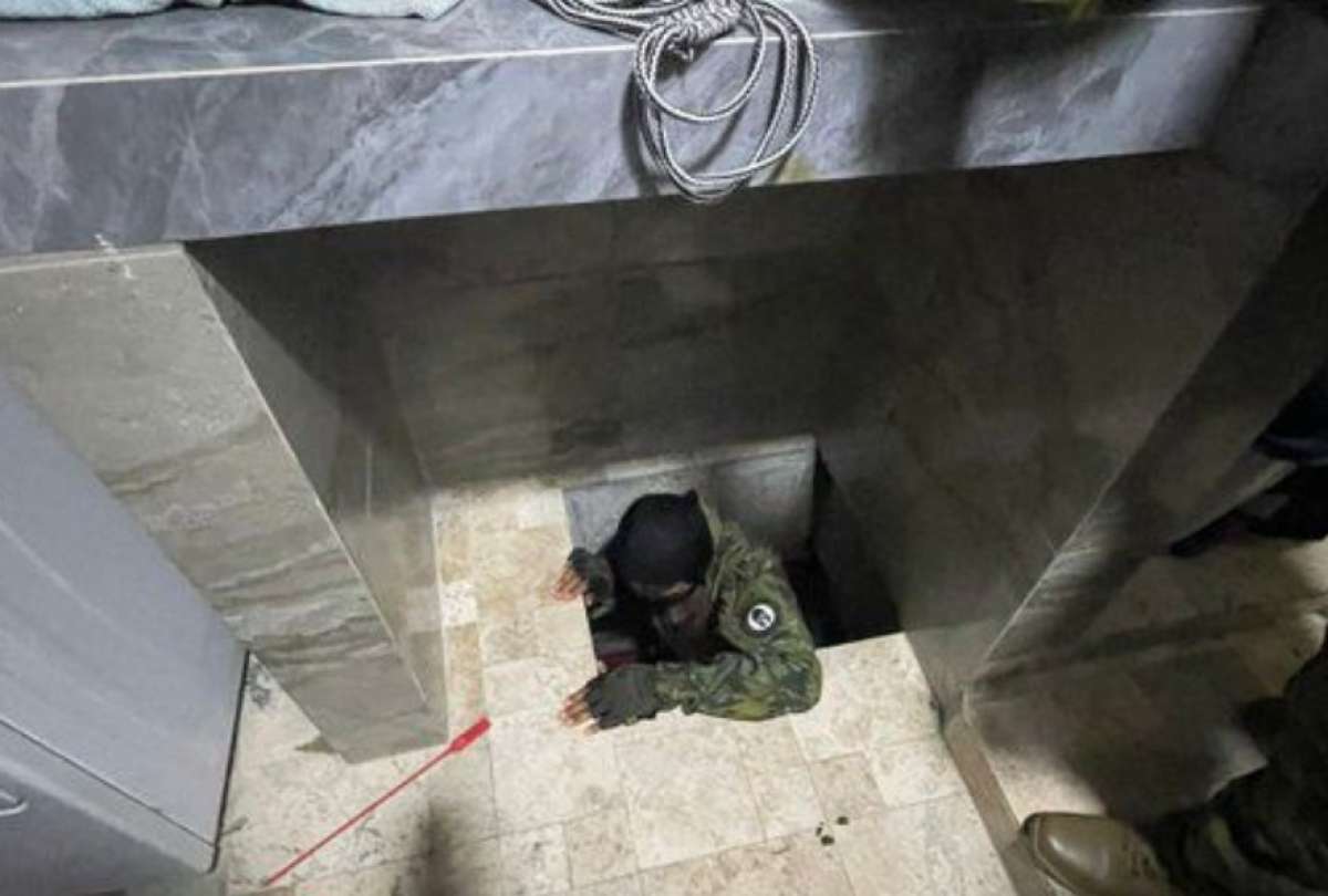 Alias 'Fito' fue capturado en una guarida subterránea