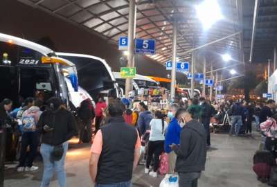 Desde Quito viajaron m&aacute;s de 96.000 personas durante el feriado de Navidad