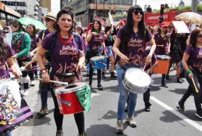 Cierres viales, en Quito, por las marchas del Día Internacional de la Mujer