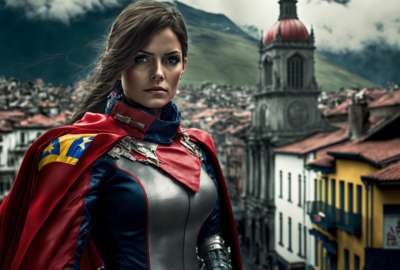 Nuevas im&aacute;genes de superhero&iacute;nas, seg&uacute;n ciudades de Ecuador, fueron creadas a trav&eacute;s de la inteligencia artificial (IA Midjourney). 