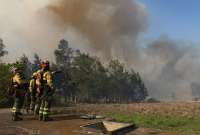 En Tababela se produjo un incendio de magnitud la tarde del mi&eacute;rcoles 6 de septiembre del 2023