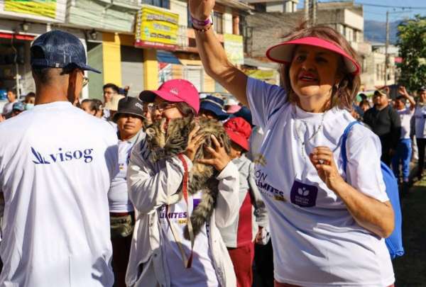Oruga Raymi, caminata que promueve la construcci&oacute;n de espacios m&aacute;s inclusivos