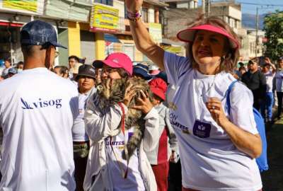 Oruga Raymi, caminata que promueve la construcci&oacute;n de espacios m&aacute;s inclusivos