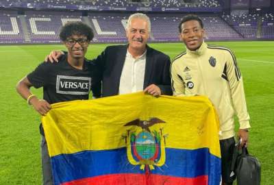 El t&eacute;cnico de la Tri contin&uacute;a visitando a los jugadores ecuatorianos que sobresalen en el extranjero.