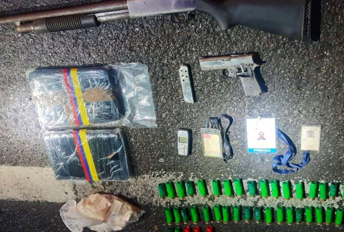 Polic&iacute;a Nacional decomis&oacute; armas, drogas y explosivos en Milagro