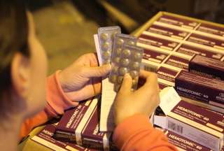 Se adquirieron 28 millones de tabletas de hierro y &aacute;cido f&oacute;lico