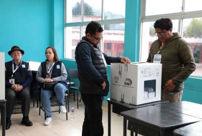 El CNE organiza el proceso electoral para la Consulta Popular 2024. 