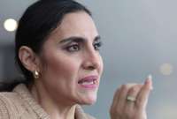 Un juez del Tribunal Contencioso Electoral ratific&oacute; la suspensi&oacute;n de derechos pol&iacute;ticos de Ver&oacute;nica Abad y le impuso una multa econ&oacute;mica.