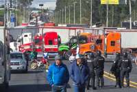 Ecu 911 confirmó cierres viales en cinco provincias