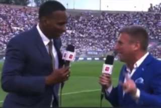 Shaka Hislop, analista deportivo, colaps&oacute; en plena transmisi&oacute;n en vivo