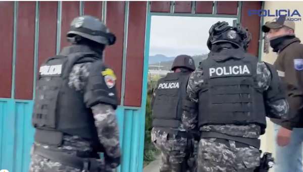 Labores investigativas identificaron una vivienda en el sector de Totoracocha en Cuenca y liberaron a una v&iacute;ctima de secuestro.&nbsp;