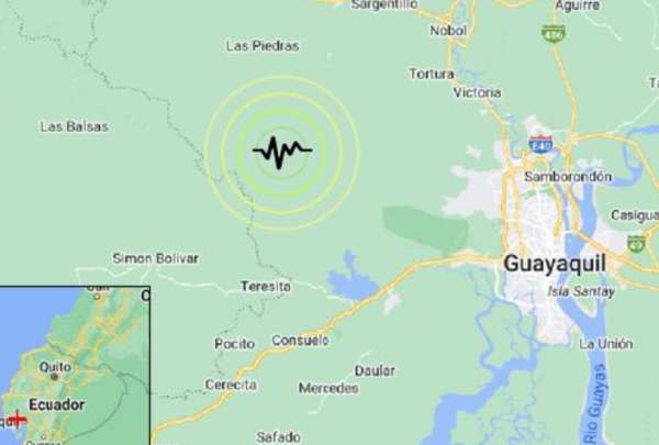 Un sismo de 4,2 grados se registr&oacute; cerca de la localidad de Isidro Ayora.