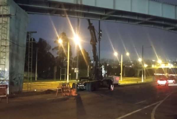 La circulaci&oacute;n se normaliza en la autopista General Rumi&ntilde;ahui.