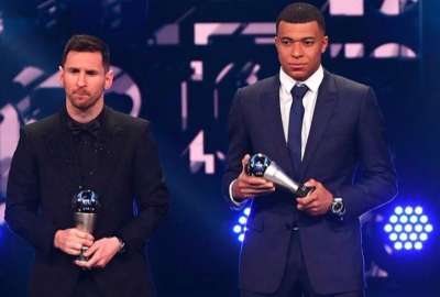 Mbapp&eacute; envi&oacute; un mensaje a Messi tras los premios The Best