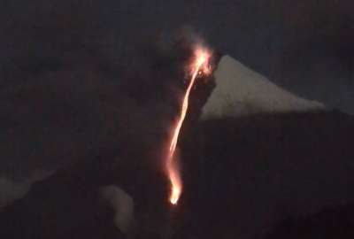Aumenta actividad s&iacute;smica en el volc&aacute;n Sangay