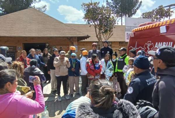 Cuatro turistas se perdieron por m&aacute;s de 14 horas en el volc&aacute;n Cotopaxi.&nbsp;