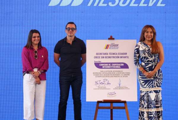 La alcald&iacute;a de Jipijapa firm&oacute; un contrato de financiamiento para mejorar el suministro de agua y se une a una nueva estrategia contra la desnutrici&oacute;n infantil.