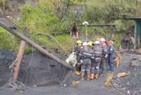 Tres mineros fallecieron tras una explosi&oacute;n en una mina de Cundinamarca, Colombia.