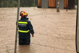 Fuertes lluvias dejan estragos en Azuay